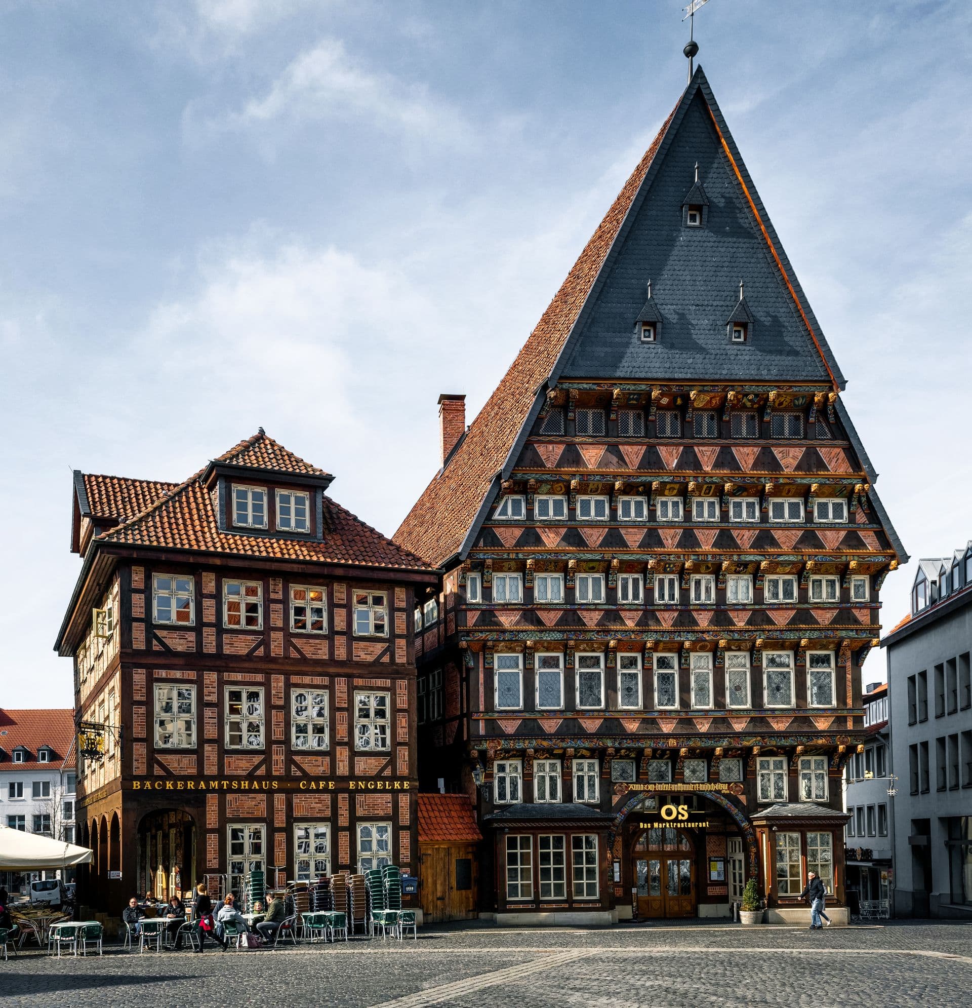 Knochenhaueramtshaus am Marktplatz Hildesheim
